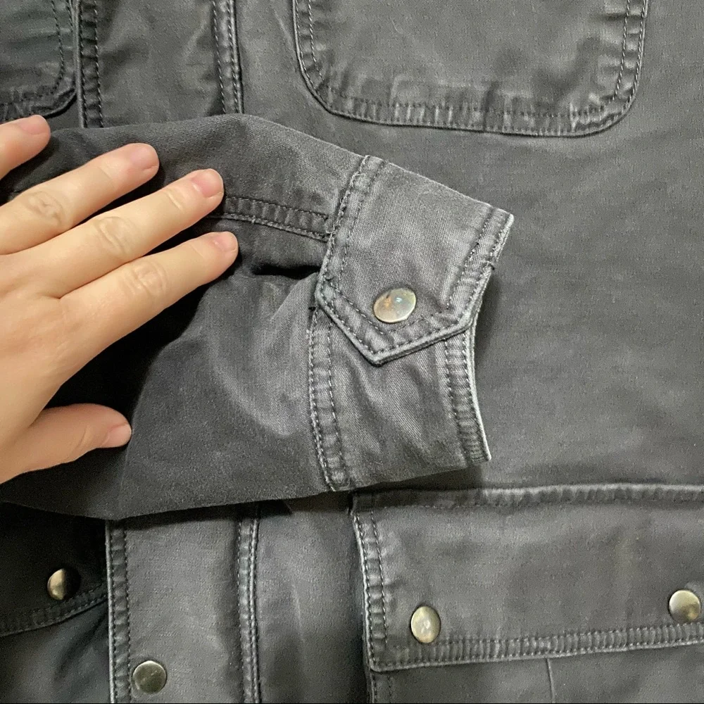 Banana Republic Alpine Parka Coat faded Wood - Picture 5 of 9